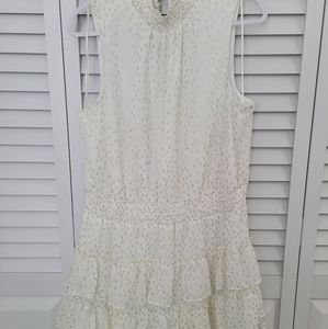 White and  flowy dress